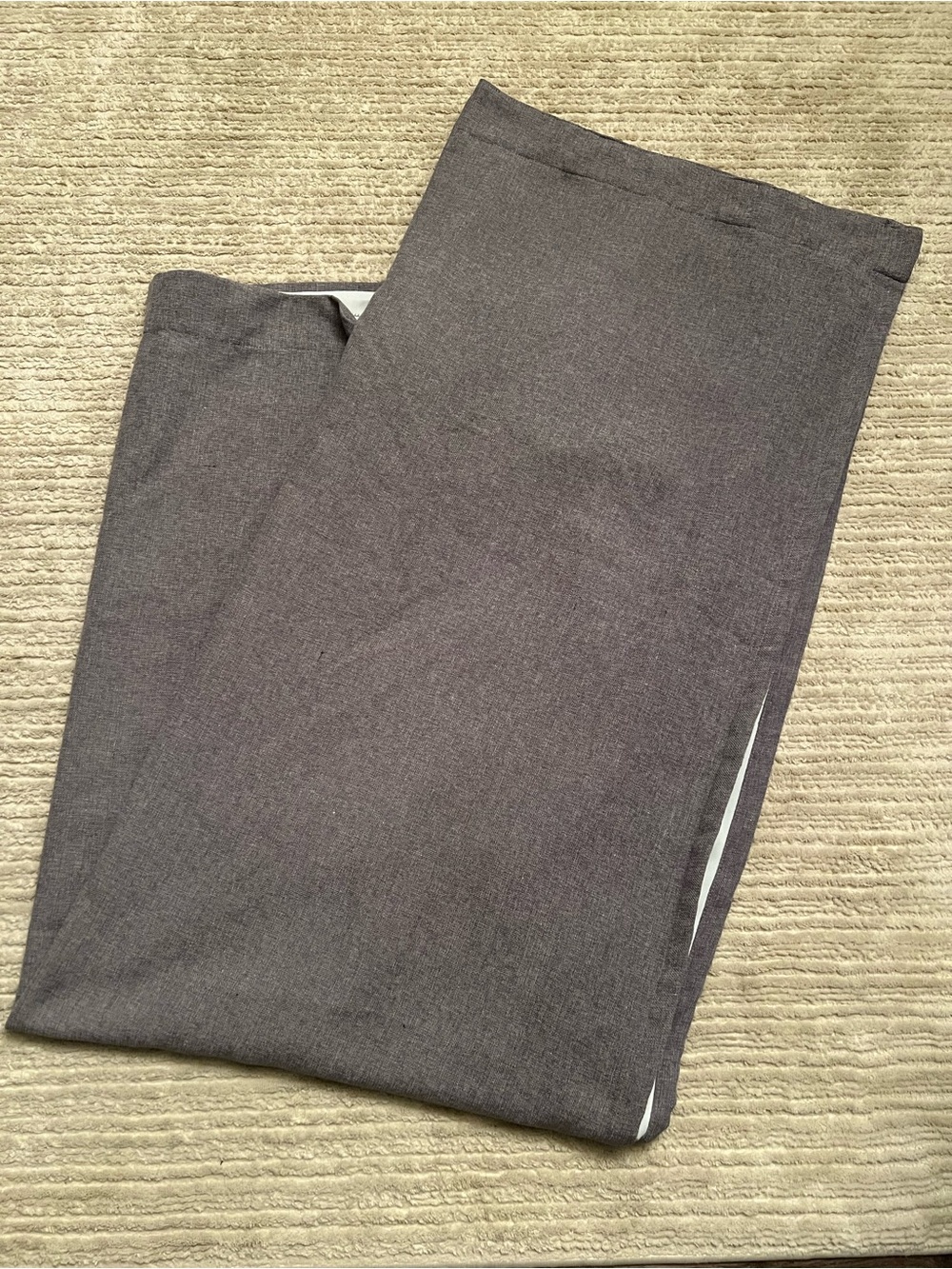 Threshold Charcoal Gray Curtain Panel